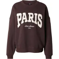 JDY Sweatshirt 'JDYMESA' beige / mörkbrun