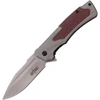 S-TEC Linerlock A/O Gray/Red