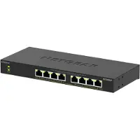 Netgear Switch PoE Gigabit - - GS308LP - 8 portar - 123W budget PoE - Icke hanterad