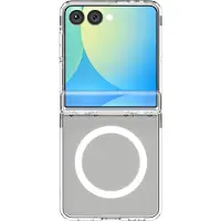 Spigen Ultra Hybrid Pro, Omslag, Samsung, Galaxy Z Flip 7, 17,3 cm (6.8), Transparent, Vit