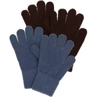 CeLaVi Handskar - Ull/Nylon - 2-pack - China Blue - - 3-6 år - Handskar