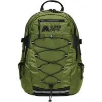 Superdry för kvinnor. W9110420A Ryggsäck för utomhusbruk 28L grön (OSFA), Casual, Nylon