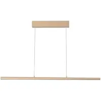 FISCHER&HONSEL GMBH Pendellampa Borena, dimbar, Creme / bärnsten, Vardagsrum / matsal, Metall