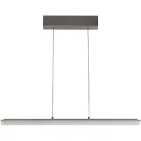 FISCHER&HONSEL GMBH Hänglampa Torvi, dimbar, Aluminium / grå / zink, Vardagsrum / matsal, Metall, Modern, Pendellampa