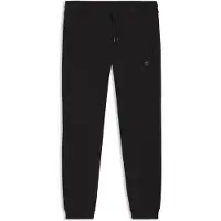 HUGO Cotton-blend tracksuit bottoms with stacked logo
