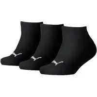 Puma Ankelstrumpor - 3-pack - Invisible - Svart - - 23/26 - Strumpor
