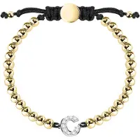 La Petite Story Boules Letter C Armband