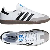 Adidas Originals Låg sneaker 'Samba' grå / svart / vit