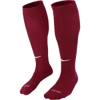 Nike Classic II Cushion strumpor över ankeln, vinröd (46-50) nylon
