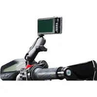 SW-Motech 1" kula för M10 spegelgänga - För M10 x 1,25 mm gänga. För RAM Arm. Svart.