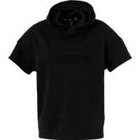Kempa Black & White Hooded T-shirt Med Korta ärmar
