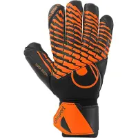Uhlsport Målvaktshandske Fangmaschine Super Resist+ HN - Svart/Orange, storlek 4