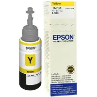 Epson T6734 gul bläckrefill (original)