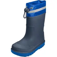 Playshoes Gummistövel blå / marinblå / ljusgrå