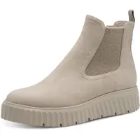 Tamaris Chelsea boots stone
