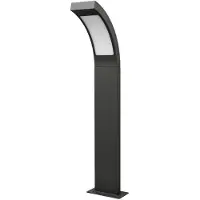 LUCANDE Utomhusbelysning , Juvia, Svart, Balkong, Aluminium, Modern