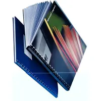 Esselte ComBIND - 12 mm - 32 cm - 21 ringar - A4 (210 x 297 mm) - 95 ark - svart - 100 stk plastbindningskam