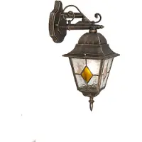 QAZQA Smart Vintage Utomhusvägglampa Brons inkl. Wifi A60 - Antigua
