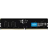 Crucial - DDR5 - modul - 8 GB - DIMM 288-pin - 5600 MT/s / PC5-44800 - CL46 - 1.1 V - ej buffrad - on-die ECC - svart