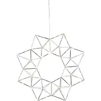 Star Trading Inomhusdekoration Krans Edge | silver []