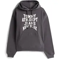 Tommy Hilfiger Sweatshirt 'Heritage '90s Varsity' svart / vit