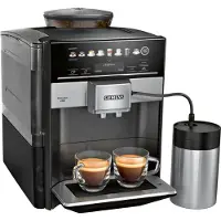 Siemens EQ.6 plus s800 TE658209RW - Automatisk kaffekokare med mjölkskummare - 19 bar - svart