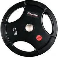inSPORTline Viktskiva Herk 30 mm 25 kg - Handtag (25 kg - handtag)
