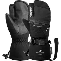 Reusch - Barns skidhandskar - Lando R-Tex Xt Junior Lobster Black / Silver för Unisex - Barnstorlek 6 - Svart