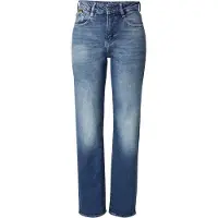 G-Star för kvinnor. D27704-E106-H439 Jeans Iggie Straight blå (26/30), Casual, Bomull, Denim