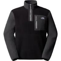 The North Face - Fleece - M Yumiori 1/4 Zip TNF Black Asphalt Grey Monument Grey för Unisex - Storlek S - Svart