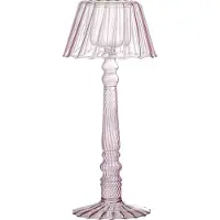 Bloomingville Cisco ljusstake, rosa, glas