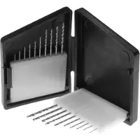 Donau Elektronik 806196 HSS Metall-spiralborrset 20 delar DIN 338 Cylinderskaft 1 set
