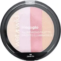 wet n wild wet n wild, MegaGlo Illuminating Palette, Catwalk Pink, 10 g (0.35 oz)