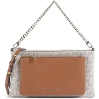 Michael Kors Axelremsväska kräm / karamell / guld / ljusgrå / äpple