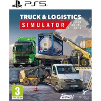Lastbil och logistiksimulator