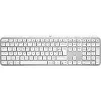 Logitech Tangentbord - Trådlöst - - MX Keys S - AZERTY - Ljusgrå