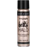 wet n wild wet n wild, MegaGlo, Hello Halo Liquid Highlighter, 304A Halo, Goodbye, 15 ml (0.5 fl oz)