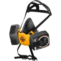 DeWalt halvmask inkl. A2P3-filter str. M