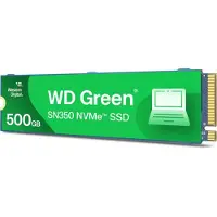 SanDisk WD Green SN350 - SSD - 500 GB - inbyggd - M.2 2280 - PCIe 3.0 x4 (NVMe)