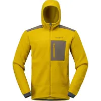 Norrøna Trollveggen Warm3 Zip Hood Golden Palm