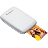Agfa AgfaPhoto Realipix Mini P. 2, ZINK (inget bläck), 2 x 3 (5x7.6 cm), Bluetooth, Vit