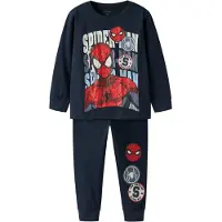 Name it Pyjamas - Spider-Man - NmmOcti - Marinblå Blazer - - 5 år (110) - Pyjamas 2-delad