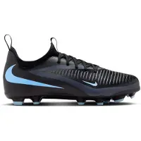 Nike Phantom 6 Academy Low Cut MG Shadow - Svart/Blå Barn - Multi Ground (MG), storlek 38