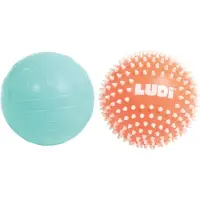 Ludi Sensory Balls - 2 st. - Multi - - One Size - Bollar