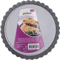 Patisse silver TOP pajform i stål med löstagbar botten 15 cm