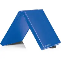 Gymstick Hopvikbar Gymnastikmatta 60 x 120cm - Sininen