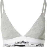 Calvin Klein Lightly Lined Triangle Bralette Icon Cotton Modal