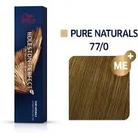 Wella Koleston Perfect ME+ Pure Naturals 77/0 60 ml, Brun, 77/0, unisex