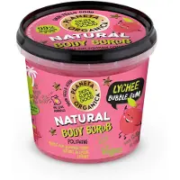 Raw Organic Hud Superbra Body Scrub Naturale Litchi gum 360ml