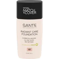 Sante Naturkosmetik Radiant Care Foundation Flytande foundation 30 ml 02
